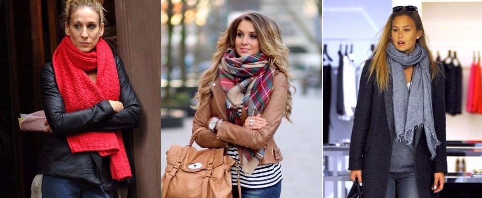 天氣冷颼颼～先拿出圍巾來幫頸子保保暖，還能順便凹造型