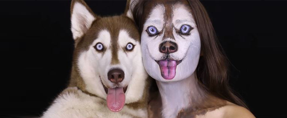 貓咪看了絕對傻眼!愛狗就要畫個一模一樣的寵物妝? 貓咪看了絕對傻眼!愛狗就要畫個一模一樣的寵物妝?