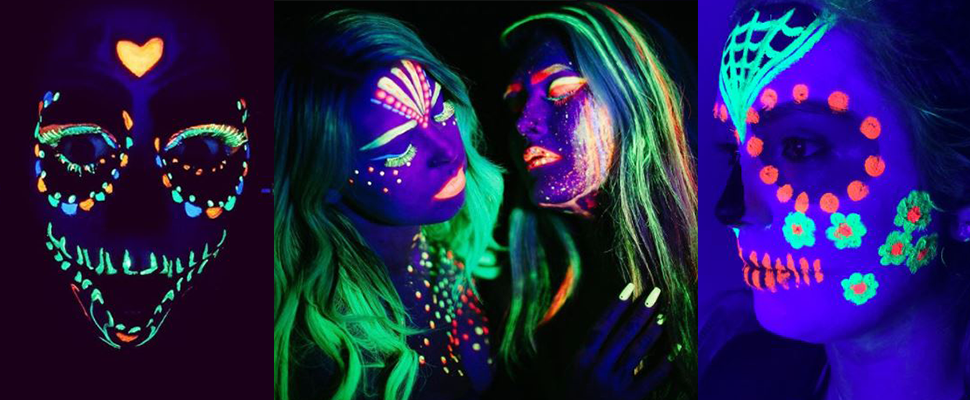 這個萬聖跑趴妝不需要太大技巧,記得去買顏料就好了~ 這個萬聖跑趴妝不需要太大技巧,記得去買顏料就好了~