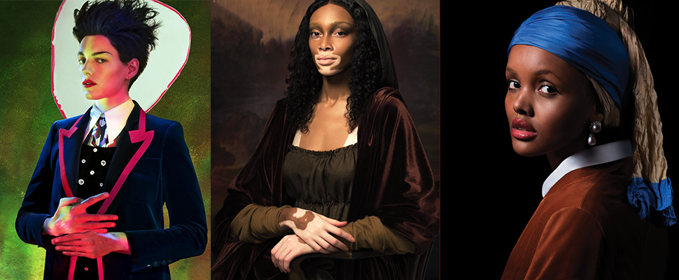 不是怪人秀是當代藝術，5大話題名模合體拍時尚大片（美翻了）～