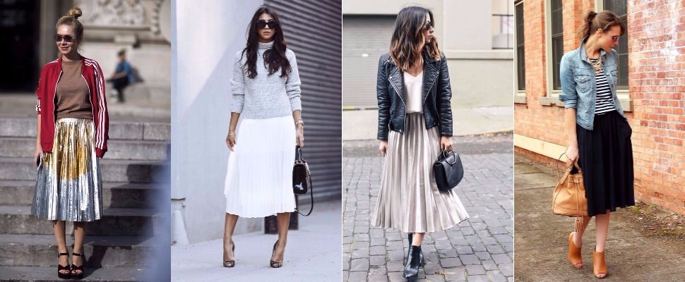 秋季OOTD怎能不來一條百褶裙?保證超時髦的5種搭法! 秋季OOTD怎能不來一條百褶裙?保證超時髦的5種搭法!