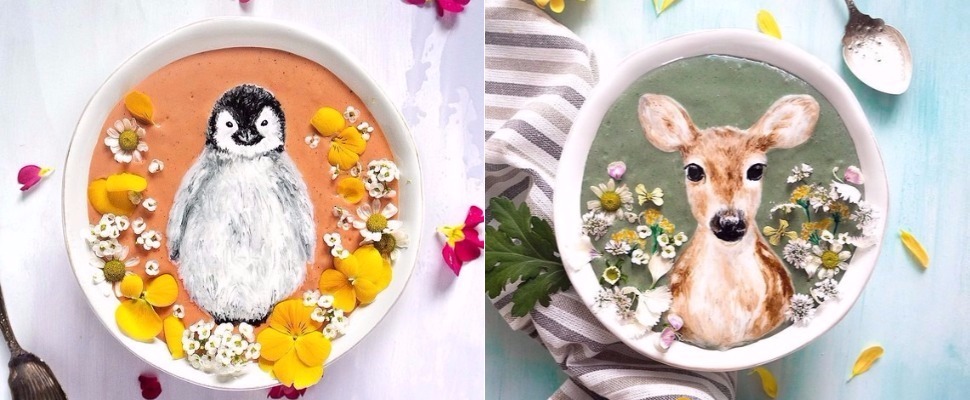 早餐看見這一碗奶昔濃湯，還真不知道該如何下手？