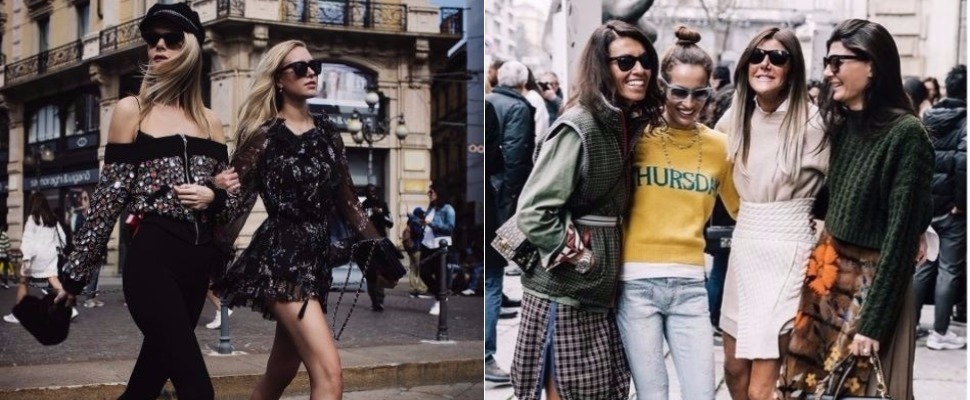 跟著米蘭潮人學時髦，從米蘭時裝週街拍抓#流行關鍵字！