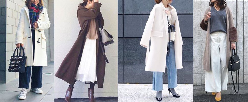 冬日的小清新～學日本OL用「白色時尚」穿出輕盈仙女感